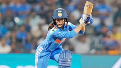 ممبئی نے نٹ شیور برنٹ (ناٹ آؤٹ 65) کی شاندار نصف سنچری کی بدولت پانچ وکٹ پر 154 رنز کا قابل احترام اسکور بنایا۔