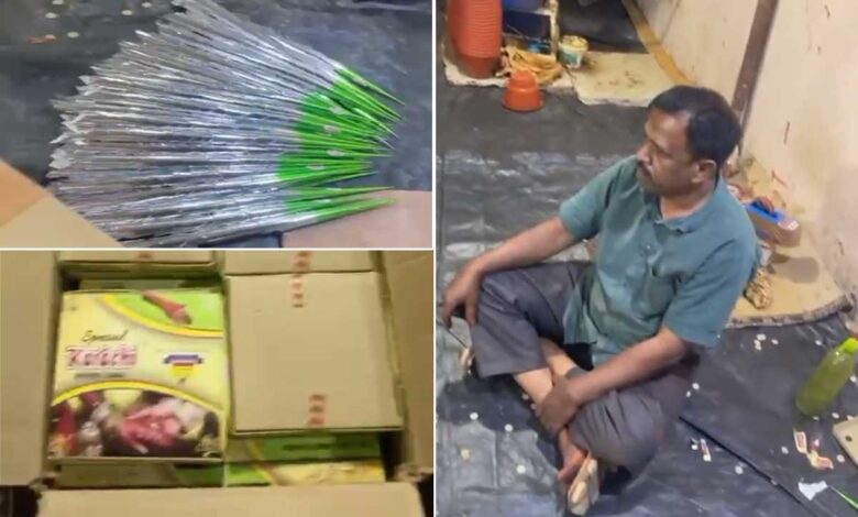 حیدرآباد میں جعلی کراچی مہندی بنانے والی فیکٹری بے نقاب، 8 لاکھ روپے کا سامان ضبط، دو افراد گرفتار