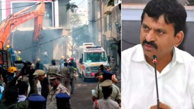نامپلی آتشزدگی سانحہ: پانچ افراد ہلاک، تلنگانہ حکومت کا فی خاندان 5 لاکھ روپے ایکس گریشیا کا اعلان