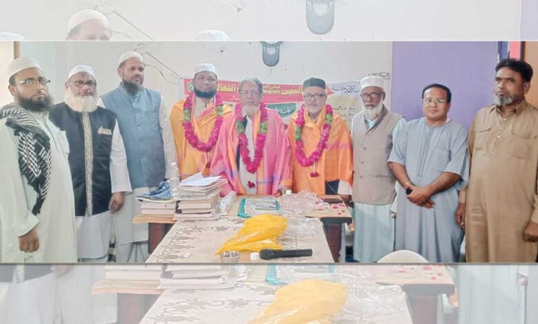 شاعری میں مقصدیت کے فقدان سے اردو ادب کو نقصان: ٹولی چوکی میں تہنیتی تقریب و موضوعاتی مشاعرہ