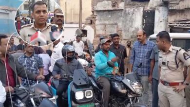 چینی مانجھے سے حادثات کی روک تھام کے لیے حیدرآباد پولیس کی بڑی مہم، دو پہیہ گاڑیوں پر سیفٹی راڈز کی تنصیب