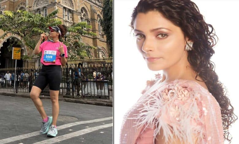 سیامی کھیر نے ممبئی میراتھن کے ساتھ 10 برس مکمل کئے