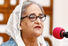 شیخ حسینہ نے کہا کہ قوم کو بنگلہ دیش میں محمد یونس کی کٹھ پتلی حکومت کا تختہ الٹنے کے لیے متحدہ ہو کر اٹھ کھڑا ہونا ہوگا۔