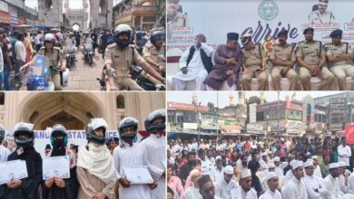 حیدرآباد اولڈ سٹی میں ٹریفک آگاہی پروگرام کا انعقاد