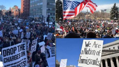 امریکہ میں ٹرمپ کی امیگریشن کارروائیوں کے خلاف ملک گیر ہڑتال جاری، شہریوں کا شدید احتجاج