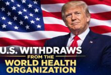 امریکہ عالمی ادارہ صحت کی رکنیت سے بھی دستبردار