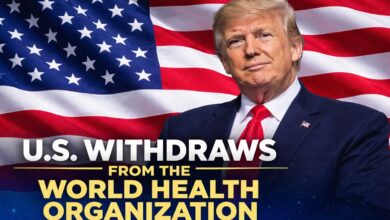 امریکہ عالمی ادارہ صحت کی رکنیت سے بھی دستبردار