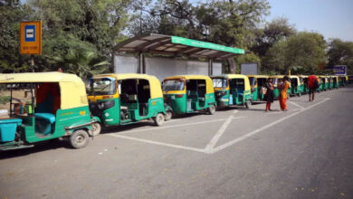 بھارت بند۔حیدرآباد میں آٹو ڈرائیورس کا احتجاج