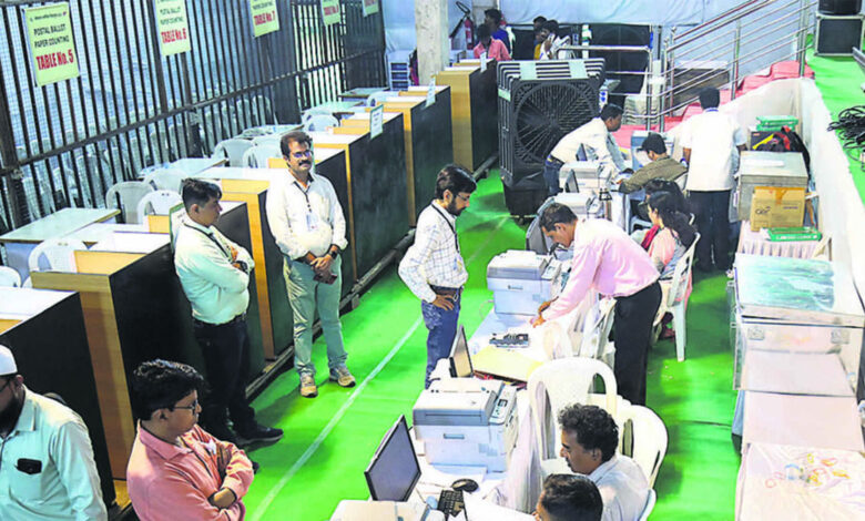 تلنگانہ میونسپل انتخابات: ووٹوں کی گنتی سخت سکیورٹی کے درمیان شروع