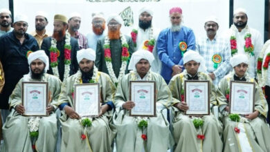 مسجد نمرہ میں مدرسہ اسلامیہ عثمان اعظم العلوم کا باوقار جلسۂ دستاربندی و عطائے اسناد