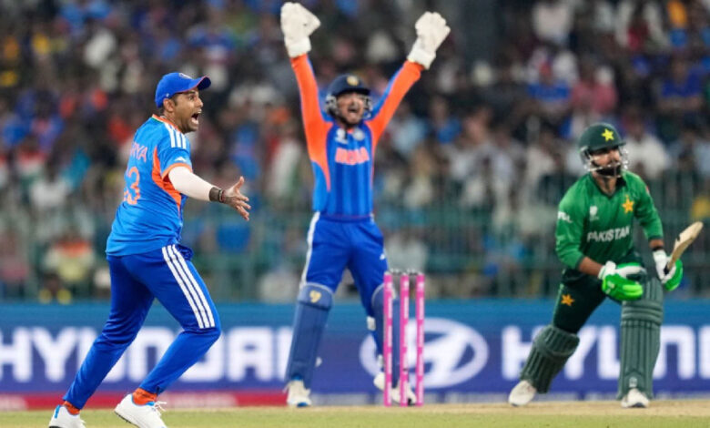 ہندستان نے پاکستان کو شکست دے کر سپر 8 میں جگہ بنائی