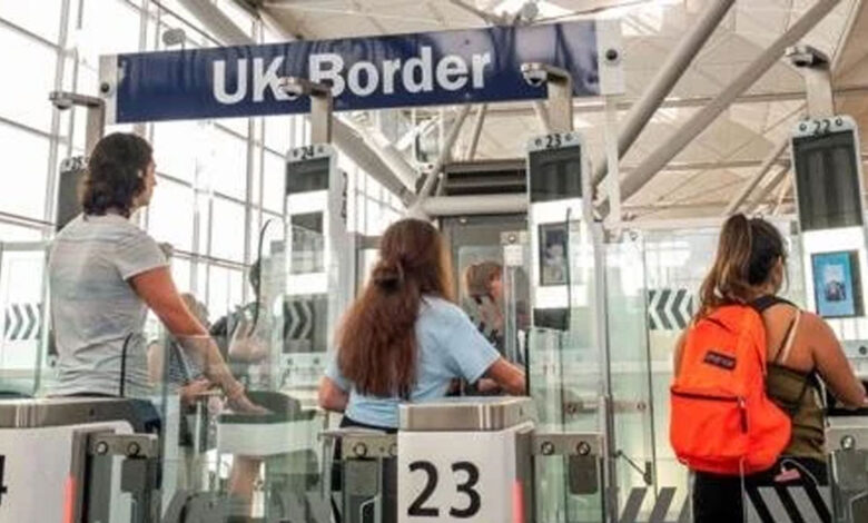 برطانیہ جانے والوں کے لیےنیا اور سخت نظام نافذ