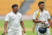 رنجی ٹرافی کوارٹر فائنل: ممبئی کے اسکواڈ کا اعلان،مشیر اور سرفراز خان بھی شامل