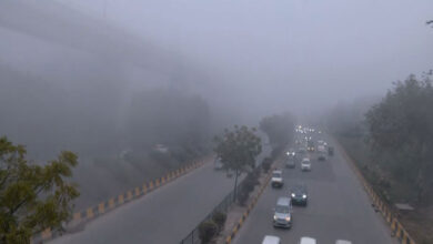 دہلی۔این سی آر میں شدید دھند، اے کیو آئی ’خراب‘ زمرے میں