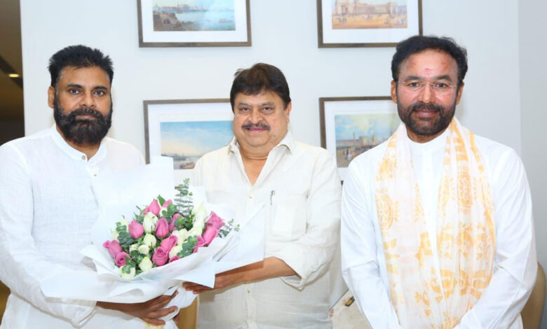 پون کلیان 7 اور 8 فروری کو تلنگانہ میں بی جے پی کی بلدی انتخابات کی مہم میں حصہ لیں گے