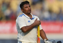 سرفراز خان اسپتال میں داخل، ممبئی رنجی کوارٹر فائنل نہیں کھیل پائیں گے