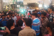 حیدرآباد میں بے روزگار نوجوانوں کاکینڈل مارچ