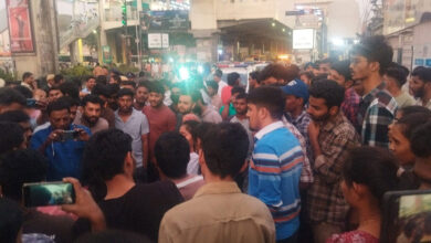 حیدرآباد میں بے روزگار نوجوانوں کاکینڈل مارچ