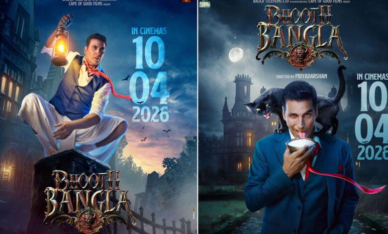 اکشے کمار کی فلم ‘بھوت بنگلہ’10 اپریل کو سینما گھروں میں ریلیز ہوگی