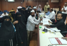 غریبوں کو مکانات نہ ملنے پر آواز تنظیم کا کلکٹر سے رجوع