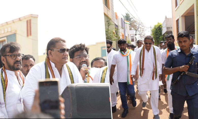 بلدیاتی انتخابات 2026: محمد اظہرالدین کی ظہیرآباد کے مختلف وارڈس میں کانگریس امیدواروں کے حق میں مہم