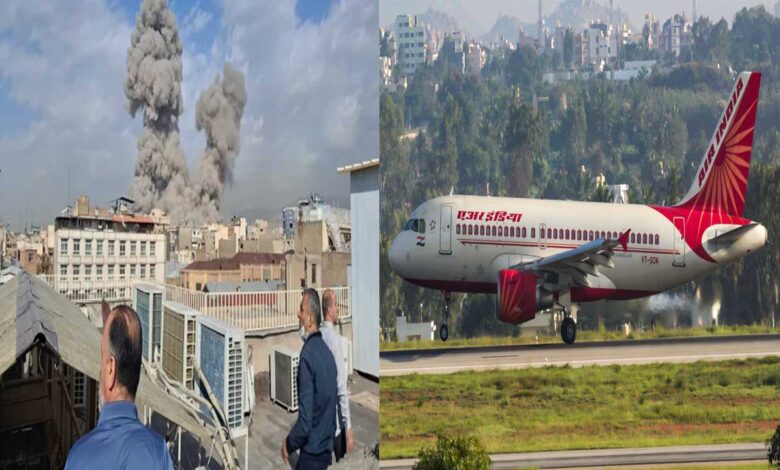 ایئر انڈیا تل ابیب جانے والی پرواز درمیان راستے سے دہلی واپس