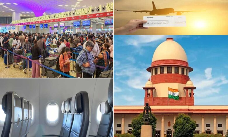 تہواروں کے موسم میں ہوائی کرایوں میں اضافے پر سپریم کورٹ نے تشویش ظاہر کی