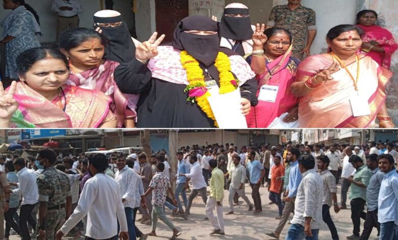 بھینسہ بلدیہ کے چیرمین تم مولا دتاتری وائس چیئرمین بی بی خدیجہ صدیقہ منتخب