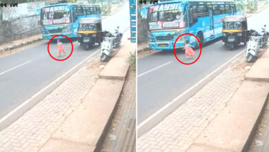 چند سیکنڈ کی تاخیر اور بڑا سانحہ: بس ڈرائیور کی حاضر دماغی سے بچی کی جان بچ گئی