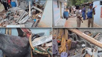 کاچی گوڑہ کرشنہ نگر میں سلنڈر دھماکہ، بڑا حادثہ ٹل گیا