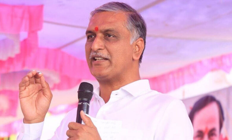 مندروں اور مٹھوں کو بھی منہدم کرنے کی سازش، کانگریس حکومت پر ہریش راو کا الزام