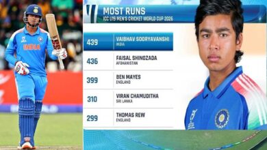 ویبھو سوریہ ونشی کی طوفانی سنچری، ہندوستان کا 411 رن کا ہمالیائی اسکور