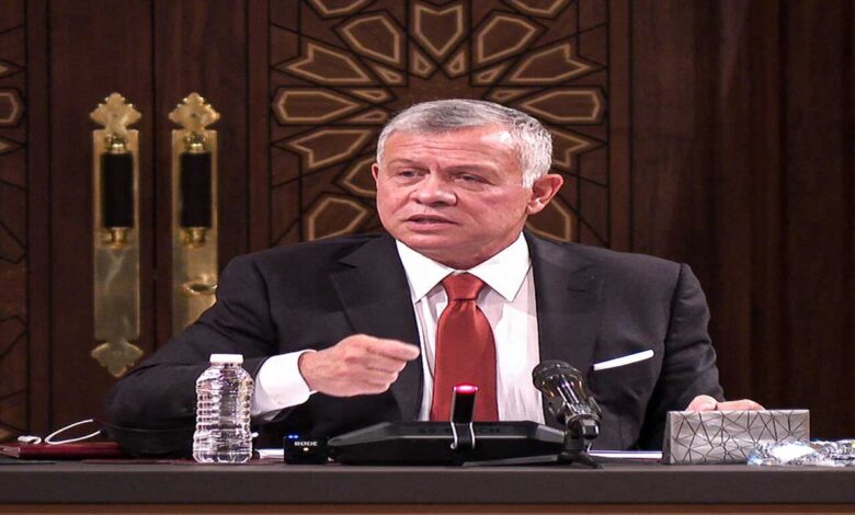 ایران کے خلاف فضائی حدود کا استعمال، شاہ اردن کا دو ٹوک اعلان