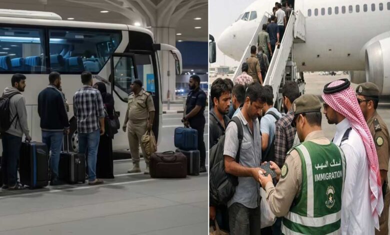 سعودی عرب ایک ہفتے میں 13 ہزار سے زائد غیر ملکی ملک بدر