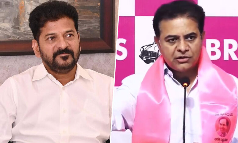 کے ٹی آر کا ریونت ریڈی پر بڑا حملہ، ایک کے بعد ایک گھوٹالوں کے انکشاف کا دعویٰ