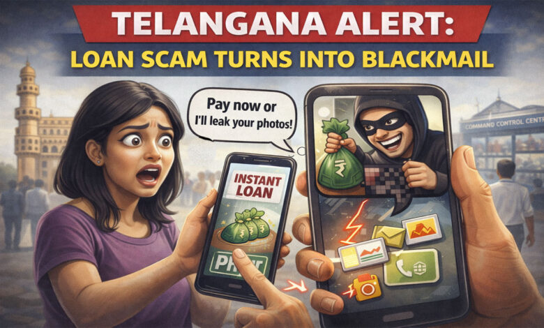 لون فراڈ: واٹس ایپ لنک پر کلک کرتے ہی خاتون کا پرائیویٹ ڈیٹا چوری، 1 لاکھ روپے کے لئے بلیک میل