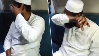 حافظ پیٹ کے قریب ٹرین میں مسلم مسافر پر حملہ، پولیس کی جانچ جاری: ویڈیو