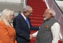 وزیر اعظم نریندر مودی اسرائیل کے دو روزہ دورے پر