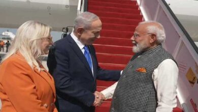 وزیر اعظم نریندر مودی اسرائیل کے دو روزہ دورے پر