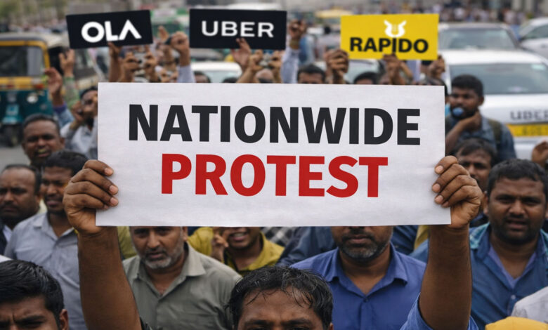 7 فروری کو اولا، اوبر اور ریپیڈو ڈرائیوروں کی ملک گیر ہڑتال، ٹیکسی خدمات متاثر ہونے کا امکان
