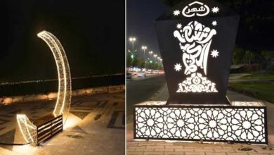 Saudi Arabia prepares to welcome Ramadan, highways decorated