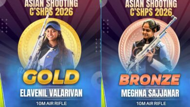 ایلاوینل ولاریون نے ایشین نشانہ بازی چیمپئن شپ میں طلائی تمغہ جیت لیا