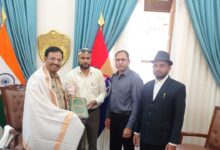 کمشنر پولیس سے ینگ مینس مسلم ایسوسییشن کے وفد کی ملاقات