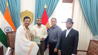 کمشنر پولیس سے ینگ مینس مسلم ایسوسییشن کے وفد کی ملاقات