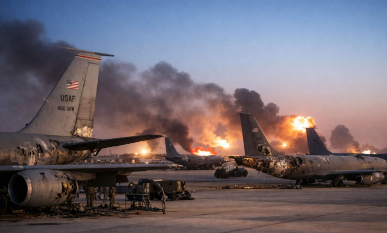 سعودی ایئر بیس پر ایرانی حملوں سے 5 امریکی جنگی طیارے متاثر ہونے کا انکشاف