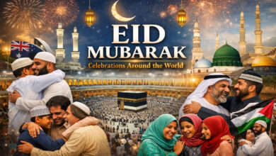 سعودی عرب سمیت دنیا کے کئی ممالک میں آج عیدالفطر جوش و خروش کے ساتھ منائی جا رہی ہے