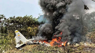 کولمبیا: فوجی طیارہ حادثے میں 66 فوجی ہلاک