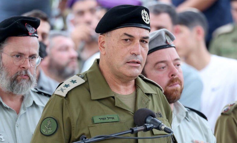 اسرائیلی فوج اندرونی طور پر ٹوٹ سکتی ہے: اسرائیلی آرمی چیف کی وارننگ