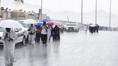 سعودی عرب میں بارش کا سلسلہ جاری، 11 صوبوں میں مختلف شدت کی بارش ریکارڈ
