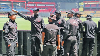 بنگلورو میں آر سی بی اور ایس آر ایچ کے مقابلے کے لیے سخت حفاظتی انتظامات